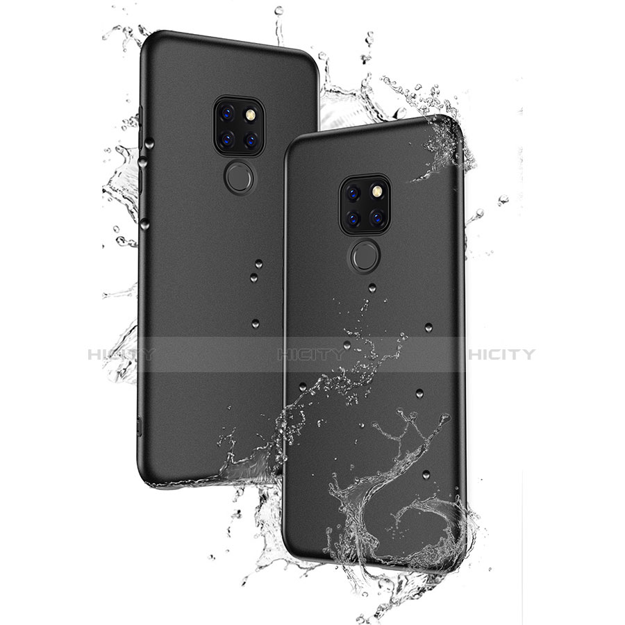 Silikon Hülle Handyhülle Ultra Dünn Schutzhülle für Huawei Mate 20 X Schwarz