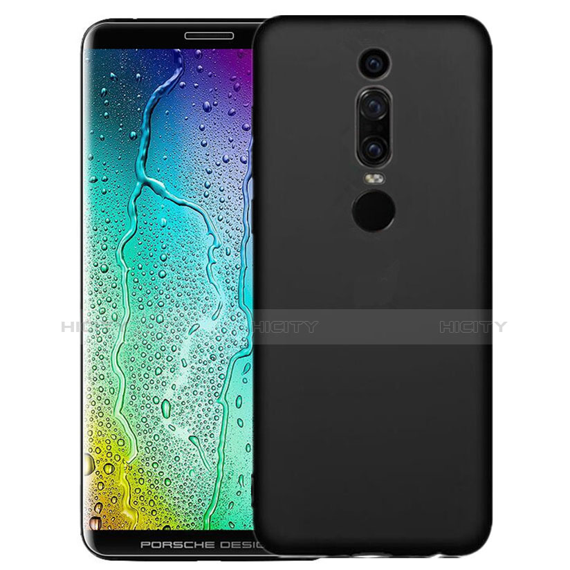 Silikon Hülle Handyhülle Ultra Dünn Schutzhülle für Huawei Mate RS Schwarz Plus