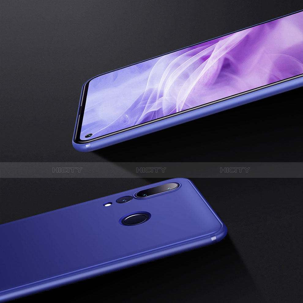 Silikon Hülle Handyhülle Ultra Dünn Schutzhülle für Huawei Nova 4 Blau