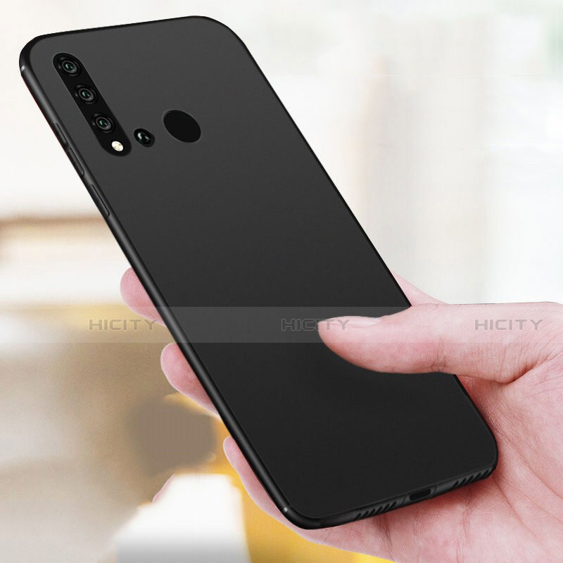 Silikon Hülle Handyhülle Ultra Dünn Schutzhülle für Huawei P20 Lite (2019) Schwarz