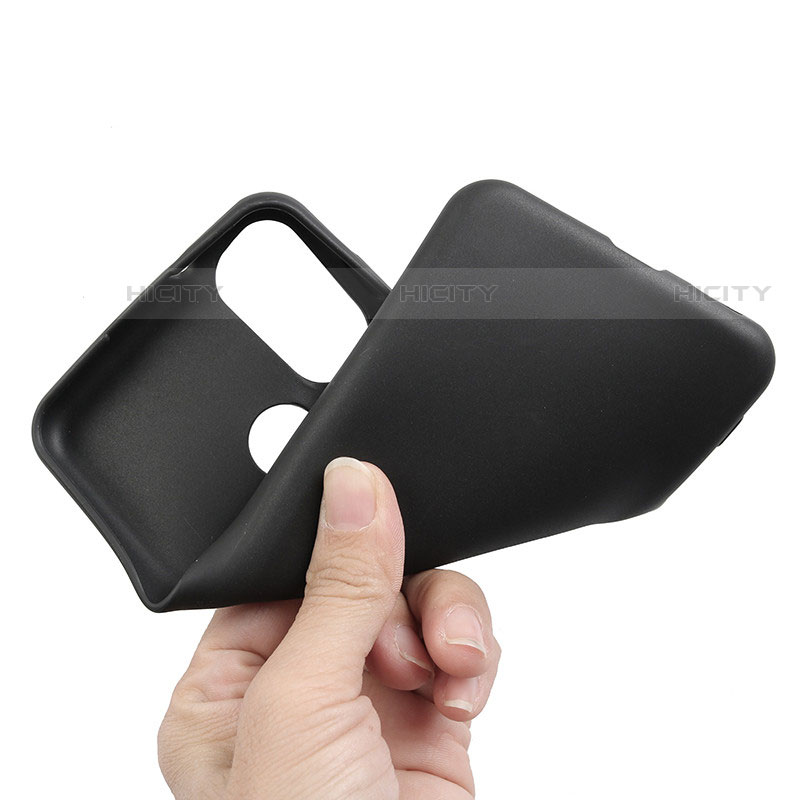 Silikon Hülle Handyhülle Ultra Dünn Schutzhülle für Motorola Moto G31 Schwarz