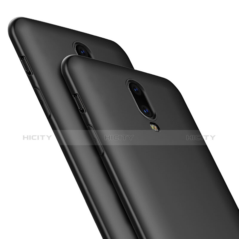 Silikon Hülle Handyhülle Ultra Dünn Schutzhülle für OnePlus 6T Schwarz