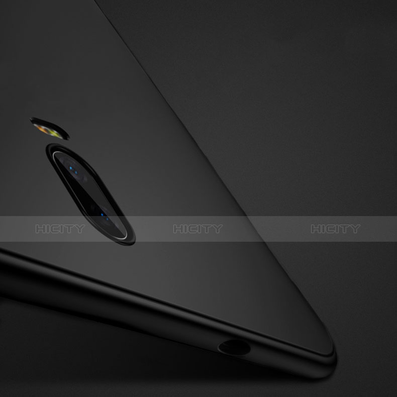 Silikon Hülle Handyhülle Ultra Dünn Schutzhülle für OnePlus 6T Schwarz