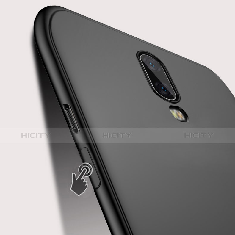 Silikon Hülle Handyhülle Ultra Dünn Schutzhülle für OnePlus 6T Schwarz