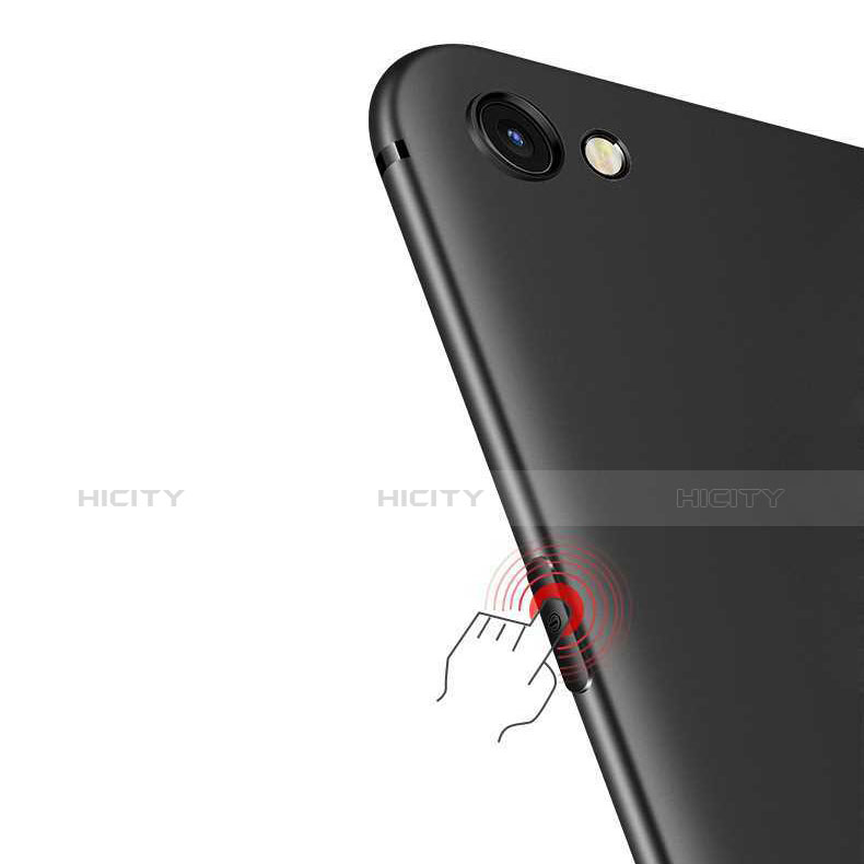 Silikon Hülle Handyhülle Ultra Dünn Schutzhülle für Oppo A3 Schwarz