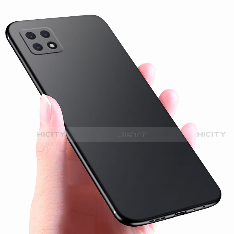 Silikon Hülle Handyhülle Ultra Dünn Schutzhülle für Oppo A72 5G Schwarz