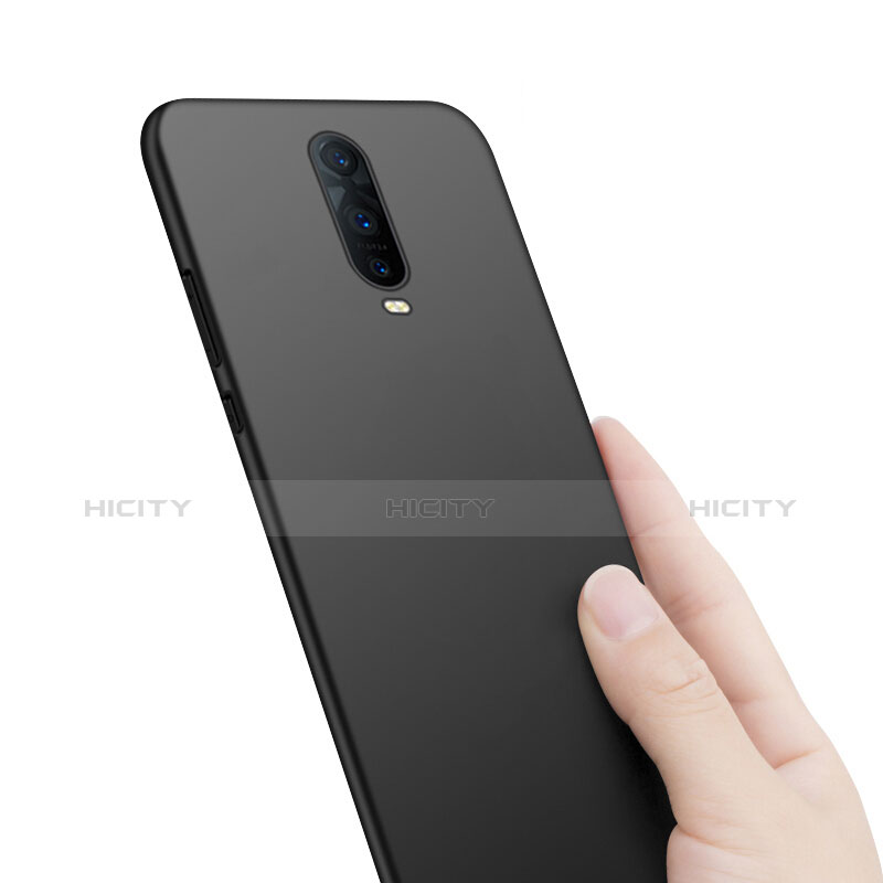 Silikon Hülle Handyhülle Ultra Dünn Schutzhülle für Oppo R17 Pro Schwarz