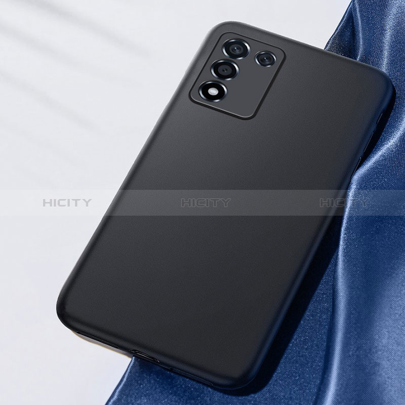 Silikon Hülle Handyhülle Ultra Dünn Schutzhülle für Realme Q3s 5G Schwarz