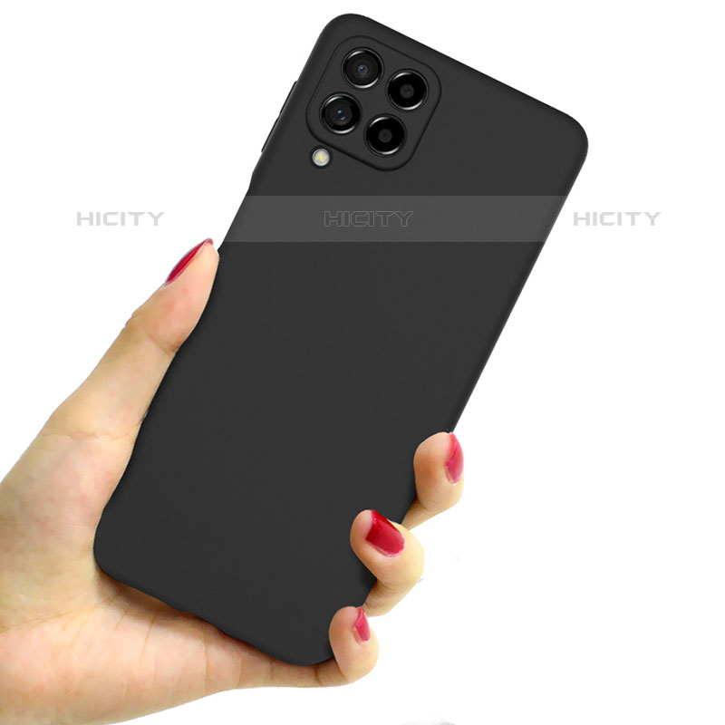 Silikon Hülle Handyhülle Ultra Dünn Schutzhülle für Samsung Galaxy M33 5G Schwarz