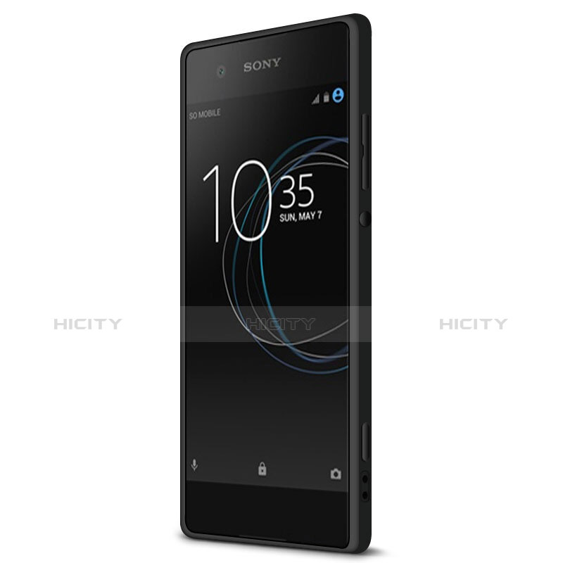 Silikon Hülle Handyhülle Ultra Dünn Schutzhülle für Sony Xperia XA1 Ultra Schwarz