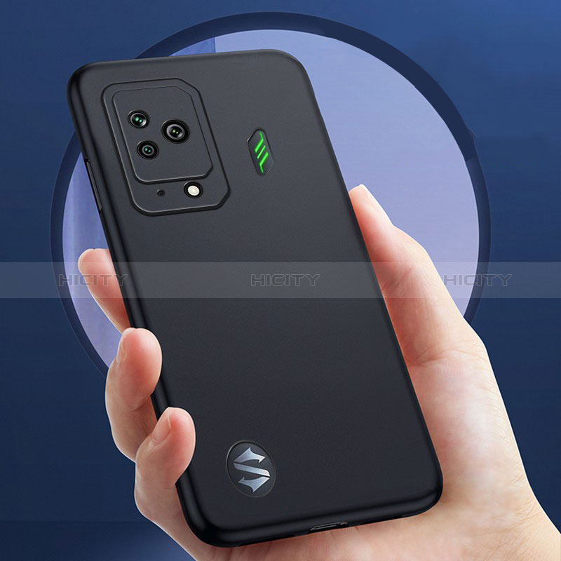 Silikon Hülle Handyhülle Ultra Dünn Schutzhülle für Xiaomi Black Shark 5 5G Schwarz groß