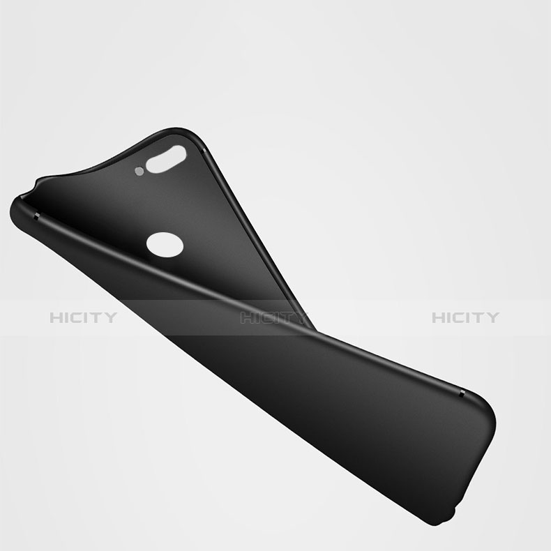 Silikon Hülle Handyhülle Ultra Dünn Schutzhülle für Xiaomi Mi 8 Lite Schwarz