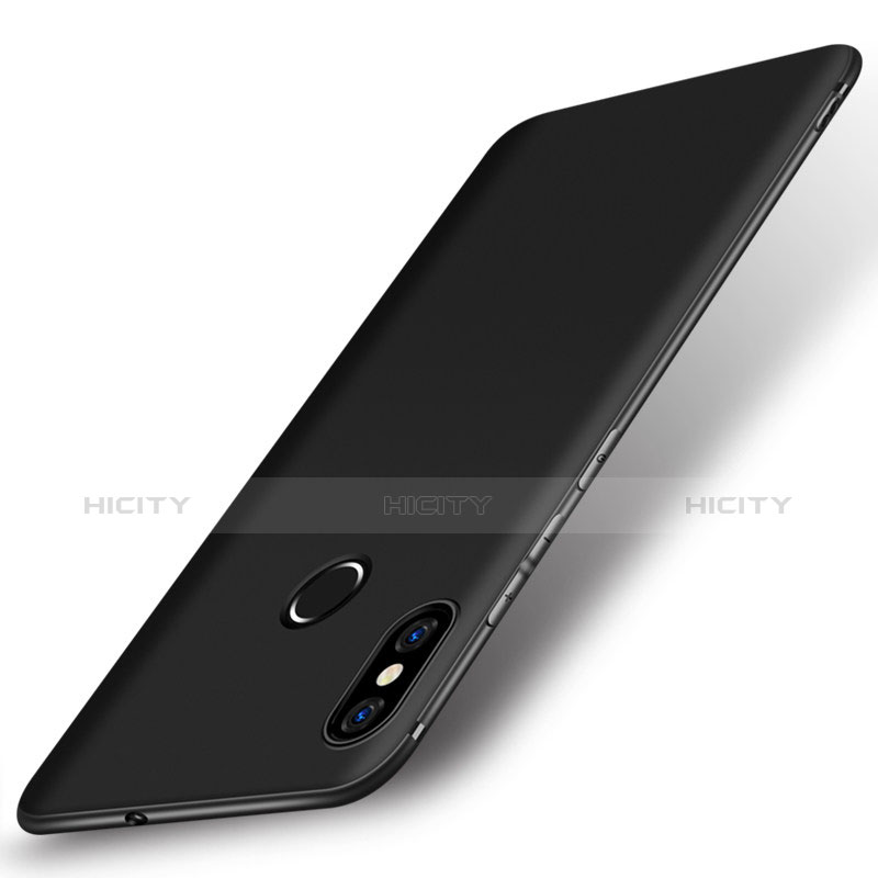 Silikon Hülle Handyhülle Ultra Dünn Schutzhülle für Xiaomi Mi 8 Schwarz