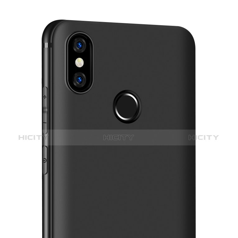 Silikon Hülle Handyhülle Ultra Dünn Schutzhülle für Xiaomi Mi 8 Schwarz