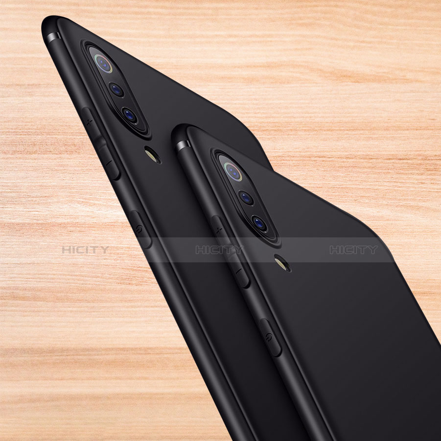 Silikon Hülle Handyhülle Ultra Dünn Schutzhülle für Xiaomi Mi 9 Lite Schwarz