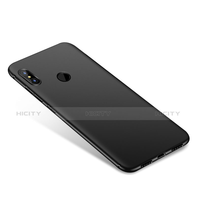 Silikon Hülle Handyhülle Ultra Dünn Schutzhülle für Xiaomi Mi A2 Lite Schwarz