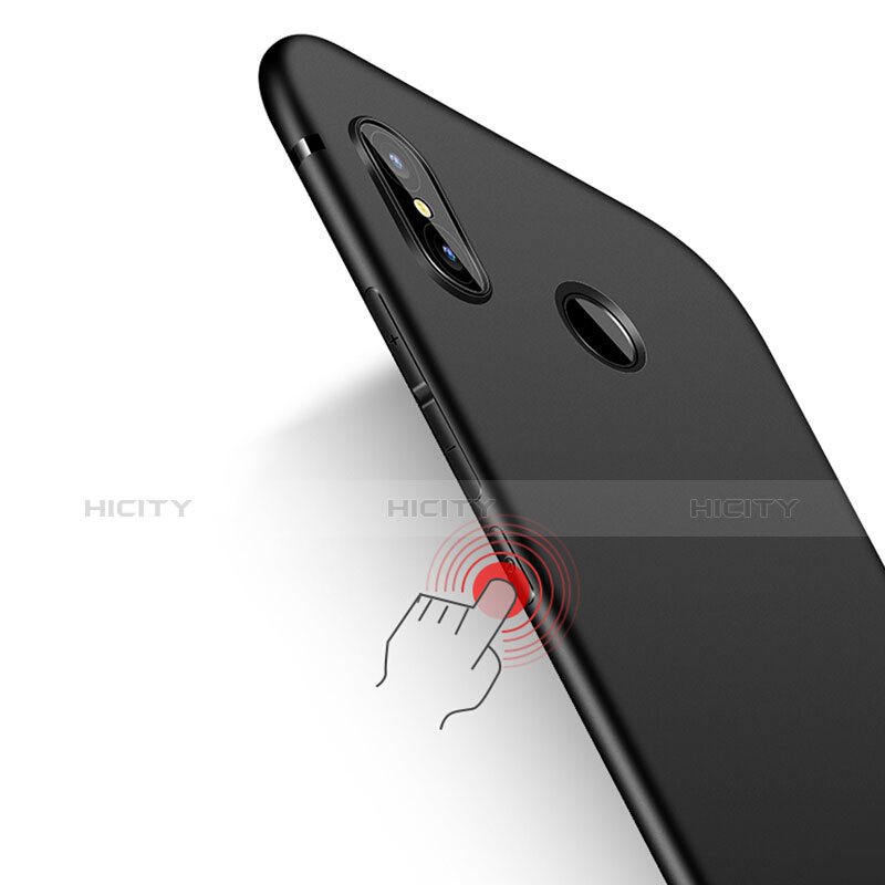 Silikon Hülle Handyhülle Ultra Dünn Schutzhülle für Xiaomi Mi A2 Lite Schwarz