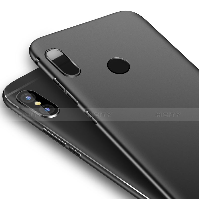 Silikon Hülle Handyhülle Ultra Dünn Schutzhülle für Xiaomi Mi A2 Lite Schwarz