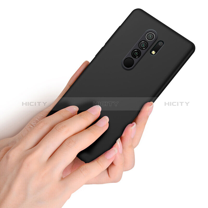 Silikon Hülle Handyhülle Ultra Dünn Schutzhülle für Xiaomi Poco M2 Schwarz