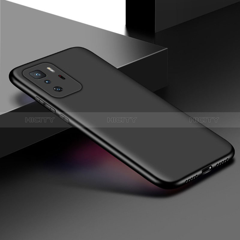Silikon Hülle Handyhülle Ultra Dünn Schutzhülle für Xiaomi Poco X3 GT 5G Schwarz