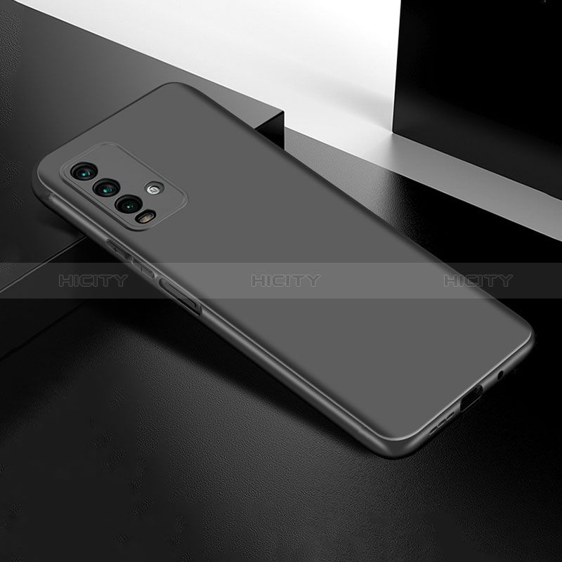 Silikon Hülle Handyhülle Ultra Dünn Schutzhülle für Xiaomi Redmi 9T 4G Schwarz