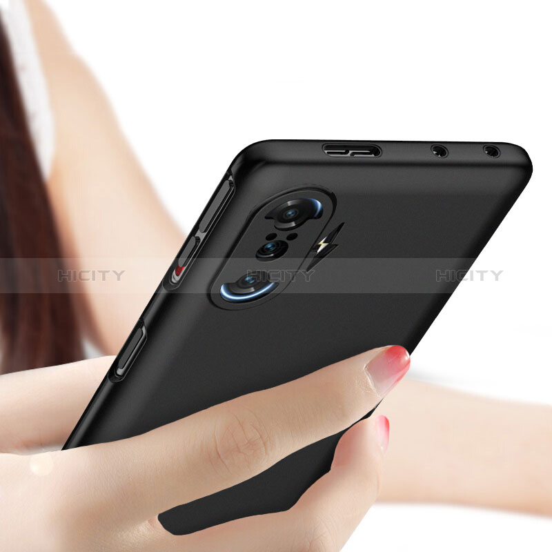 Silikon Hülle Handyhülle Ultra Dünn Schutzhülle für Xiaomi Redmi K40 Gaming 5G Schwarz