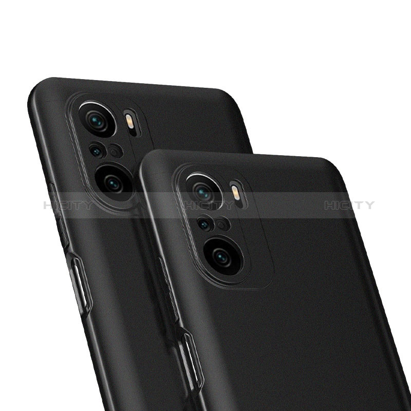 Silikon Hülle Handyhülle Ultra Dünn Schutzhülle für Xiaomi Redmi K40 Pro 5G Schwarz