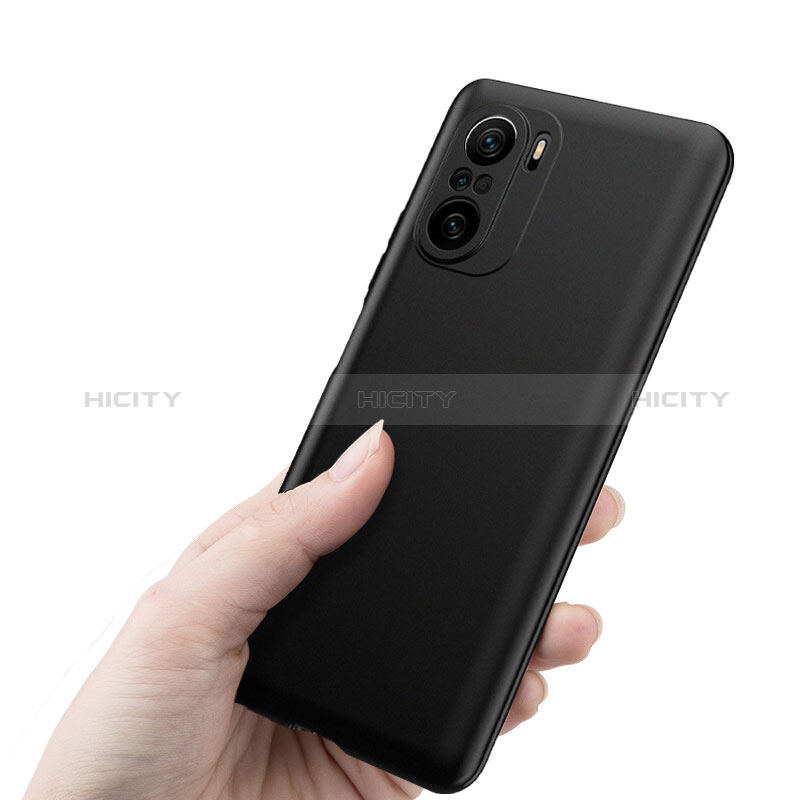 Silikon Hülle Handyhülle Ultra Dünn Schutzhülle für Xiaomi Redmi K40 Pro 5G Schwarz