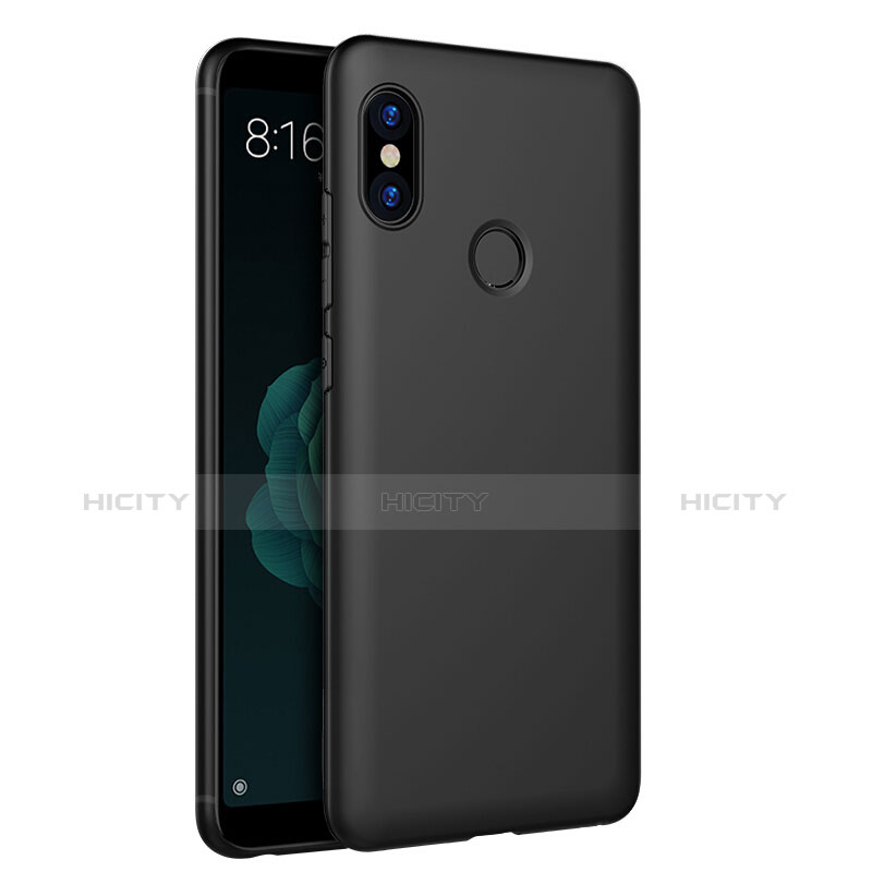 Silikon Hülle Handyhülle Ultra Dünn Schutzhülle für Xiaomi Redmi S2 Schwarz