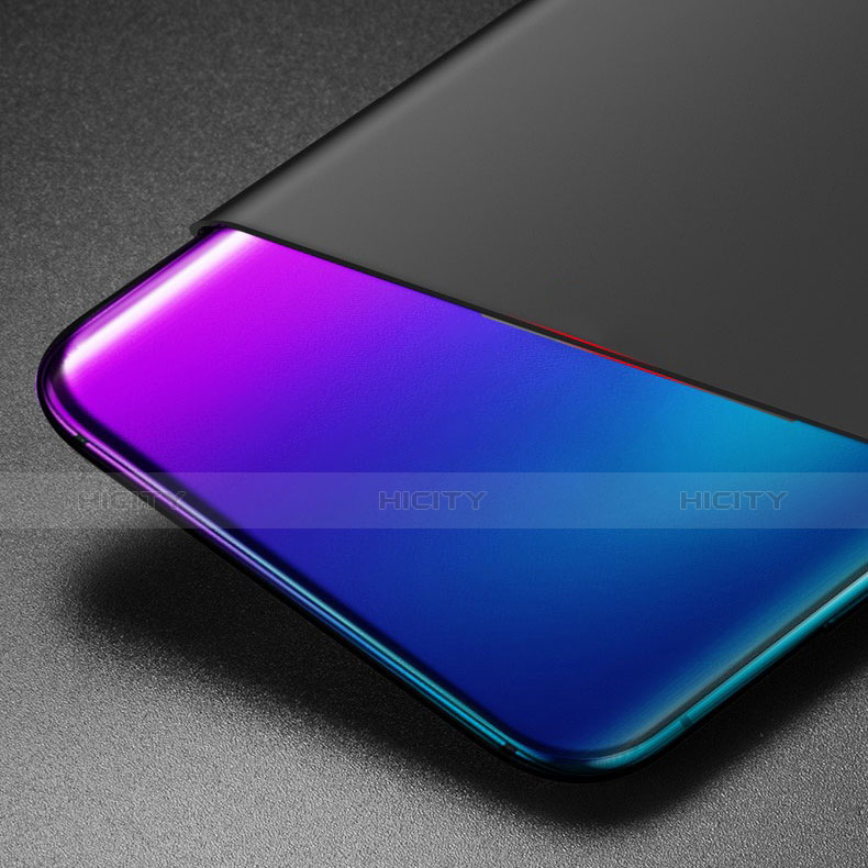 Silikon Hülle Handyhülle Ultra Dünn Schutzhülle P01 für Oppo RX17 Pro Schwarz