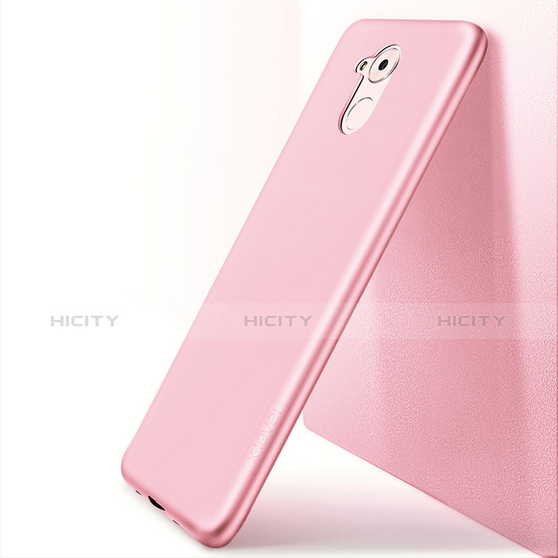 Silikon Hülle Handyhülle Ultra Dünn Schutzhülle S02 für Huawei Enjoy 6S Rosa