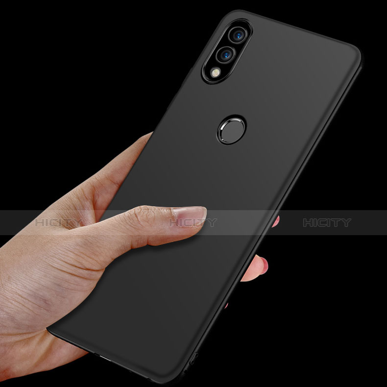 Silikon Hülle Handyhülle Ultra Dünn Schutzhülle S02 für Huawei Honor Note 10 Schwarz groß