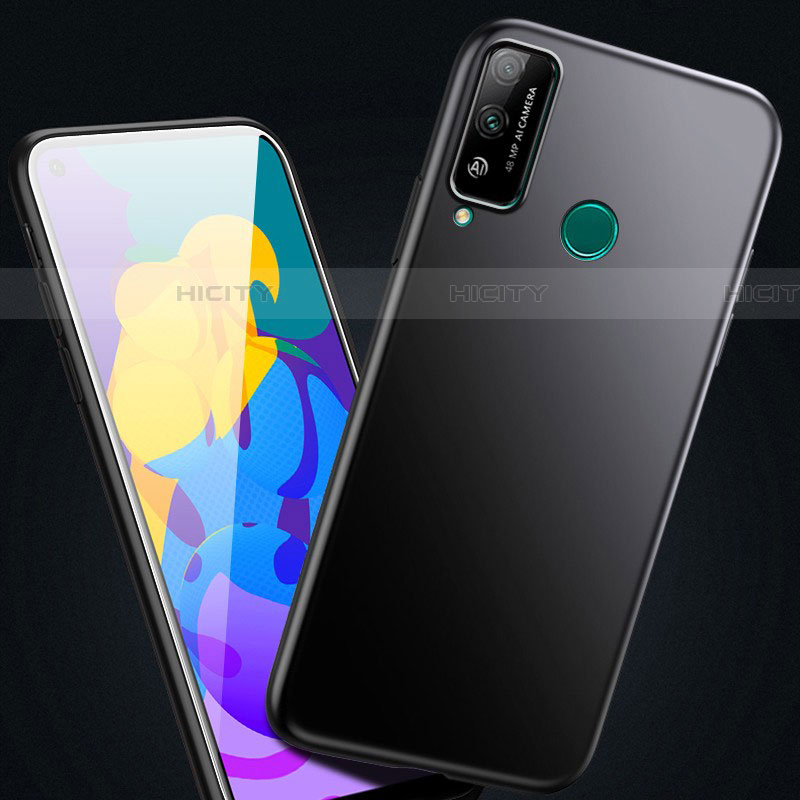 Silikon Hülle Handyhülle Ultra Dünn Schutzhülle S02 für Huawei Honor Play4T Schwarz