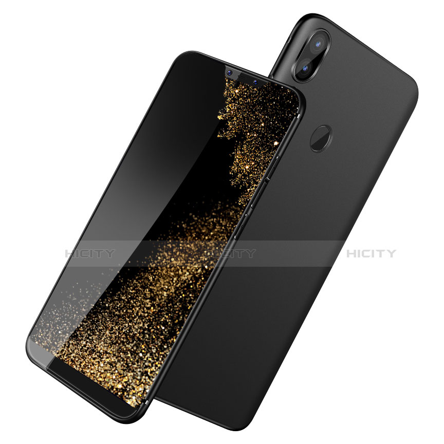 Silikon Hülle Handyhülle Ultra Dünn Schutzhülle S02 für Huawei Honor V10 Lite Schwarz