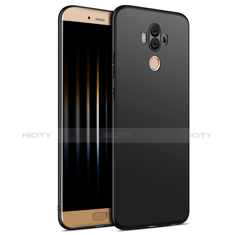 Silikon Hülle Handyhülle Ultra Dünn Schutzhülle S02 für Huawei Mate 10 Pro Schwarz