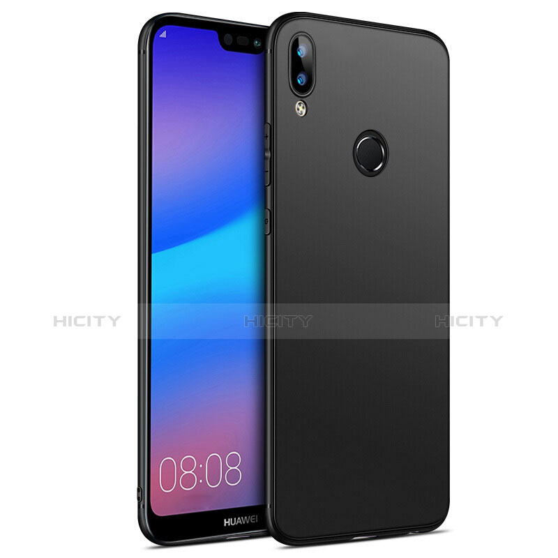 Silikon Hülle Handyhülle Ultra Dünn Schutzhülle S02 für Huawei Nova 3e Schwarz