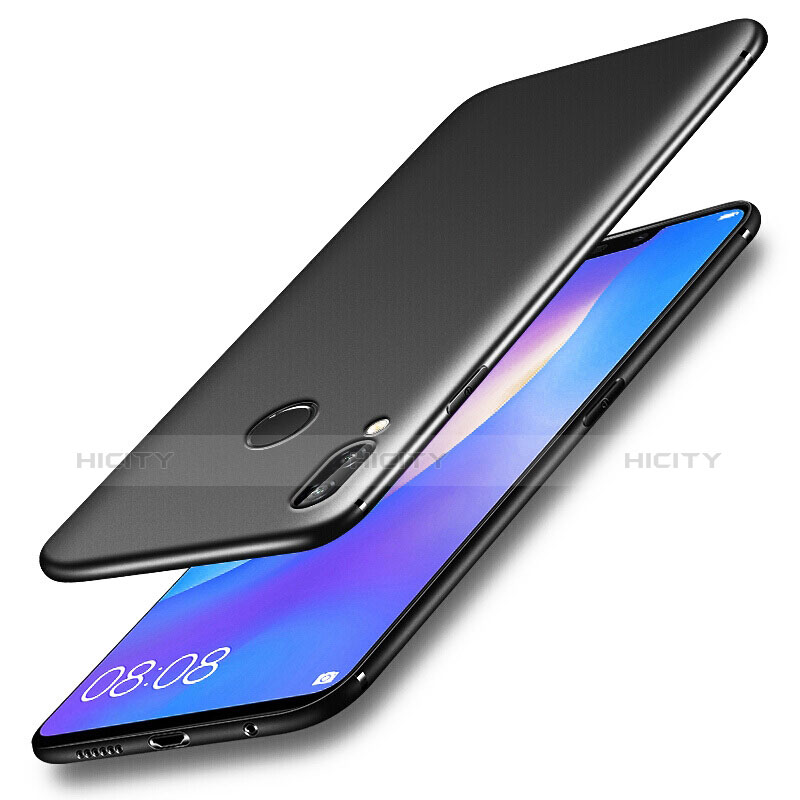 Silikon Hülle Handyhülle Ultra Dünn Schutzhülle S02 für Huawei Y9 (2019) Schwarz