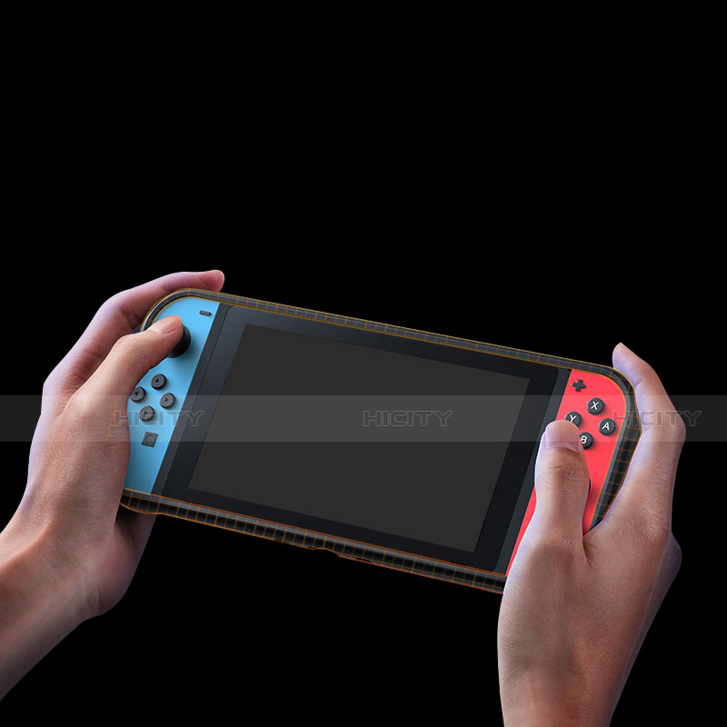 Silikon Hülle Handyhülle Ultra Dünn Schutzhülle S02 für Nintendo Switch Schwarz