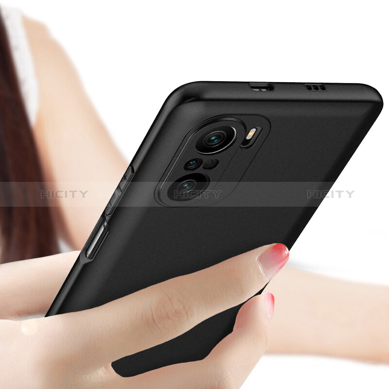 Silikon Hülle Handyhülle Ultra Dünn Schutzhülle S02 für Xiaomi Mi 11X 5G Schwarz groß