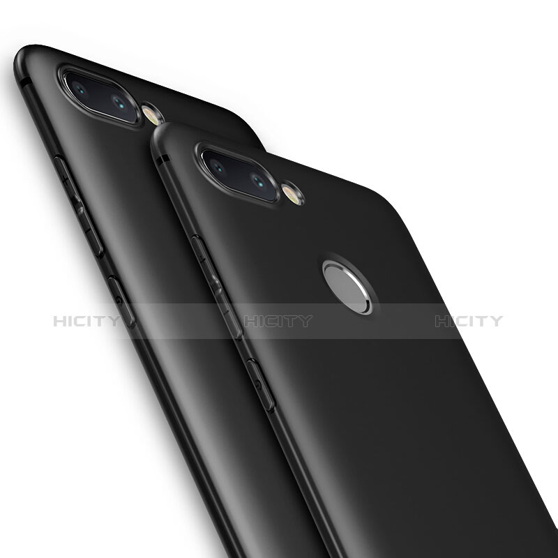 Silikon Hülle Handyhülle Ultra Dünn Schutzhülle S02 für Xiaomi Redmi 6 Schwarz