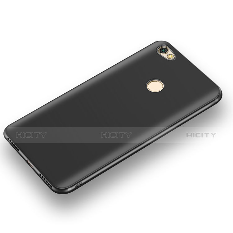 Silikon Hülle Handyhülle Ultra Dünn Schutzhülle S02 für Xiaomi Redmi Note 5A High Edition Schwarz