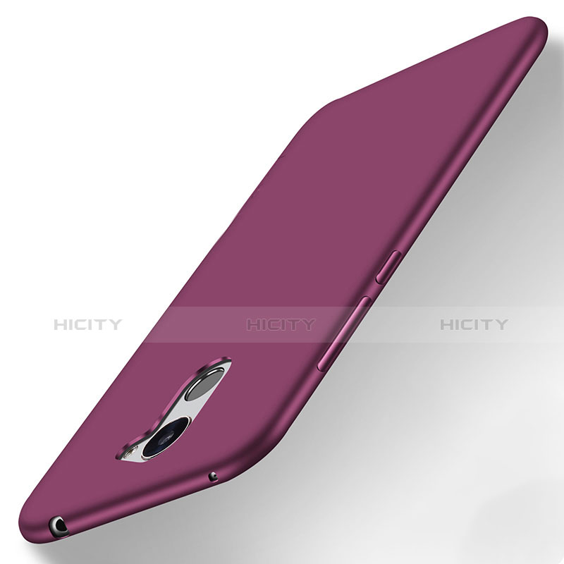 Silikon Hülle Handyhülle Ultra Dünn Schutzhülle S03 für Huawei Enjoy 7 Plus Violett groß