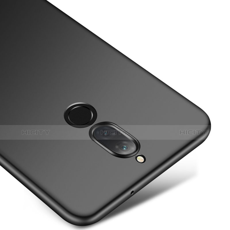 Silikon Hülle Handyhülle Ultra Dünn Schutzhülle S03 für Huawei Mate 10 Lite Schwarz