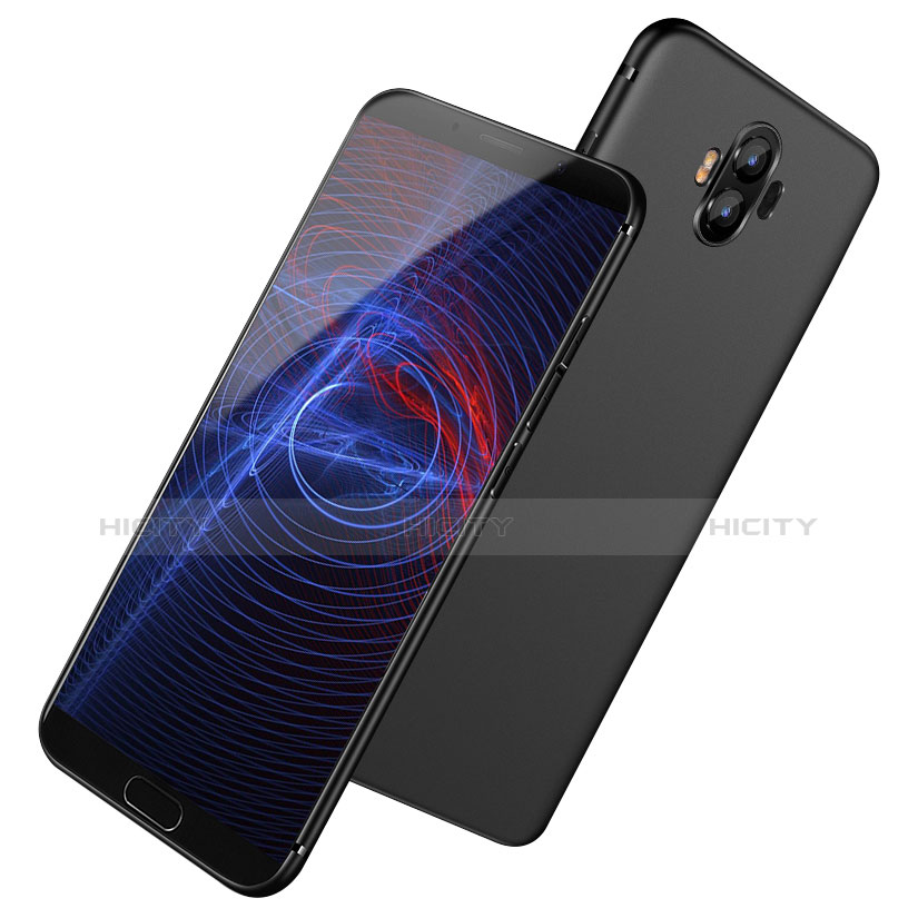 Silikon Hülle Handyhülle Ultra Dünn Schutzhülle S03 für Huawei Mate 10 Schwarz