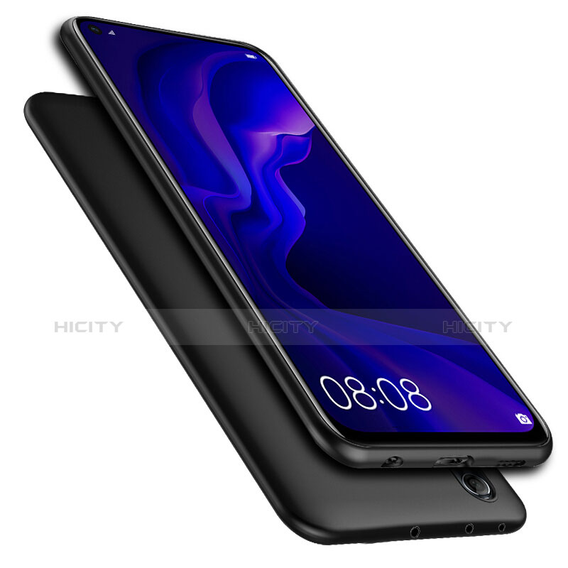 Silikon Hülle Handyhülle Ultra Dünn Schutzhülle S03 für Huawei Nova 4 Schwarz