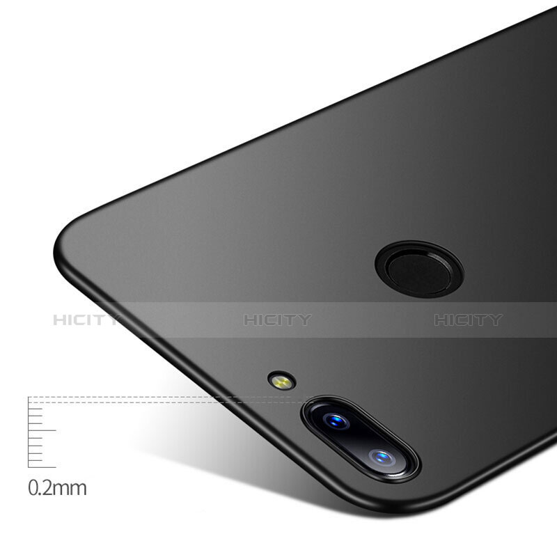 Silikon Hülle Handyhülle Ultra Dünn Schutzhülle S03 für Xiaomi Mi 8 Lite Schwarz