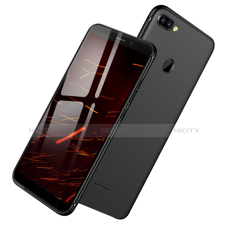 Silikon Hülle Handyhülle Ultra Dünn Schutzhülle S03 für Xiaomi Redmi 6 Schwarz