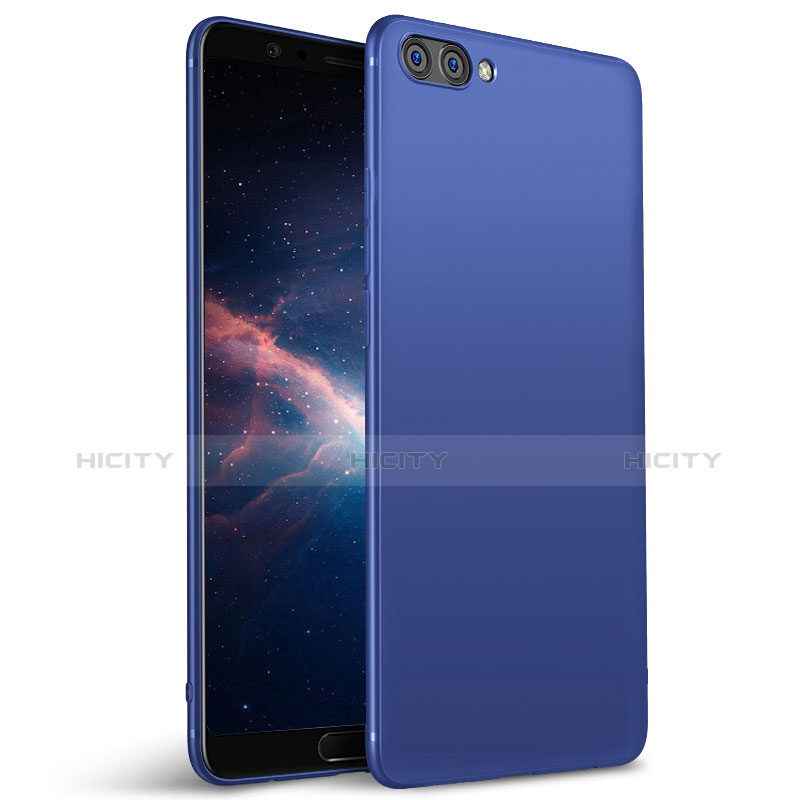 Silikon Hülle Handyhülle Ultra Dünn Schutzhülle S04 für Huawei Honor V10 Blau