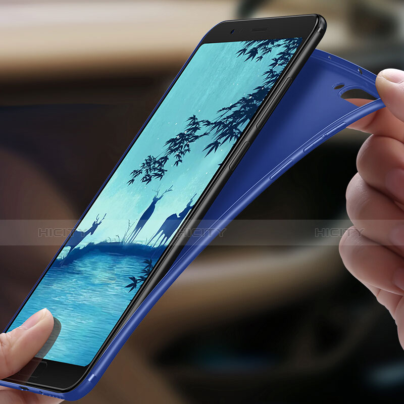 Silikon Hülle Handyhülle Ultra Dünn Schutzhülle S04 für Huawei Honor View 10 Blau