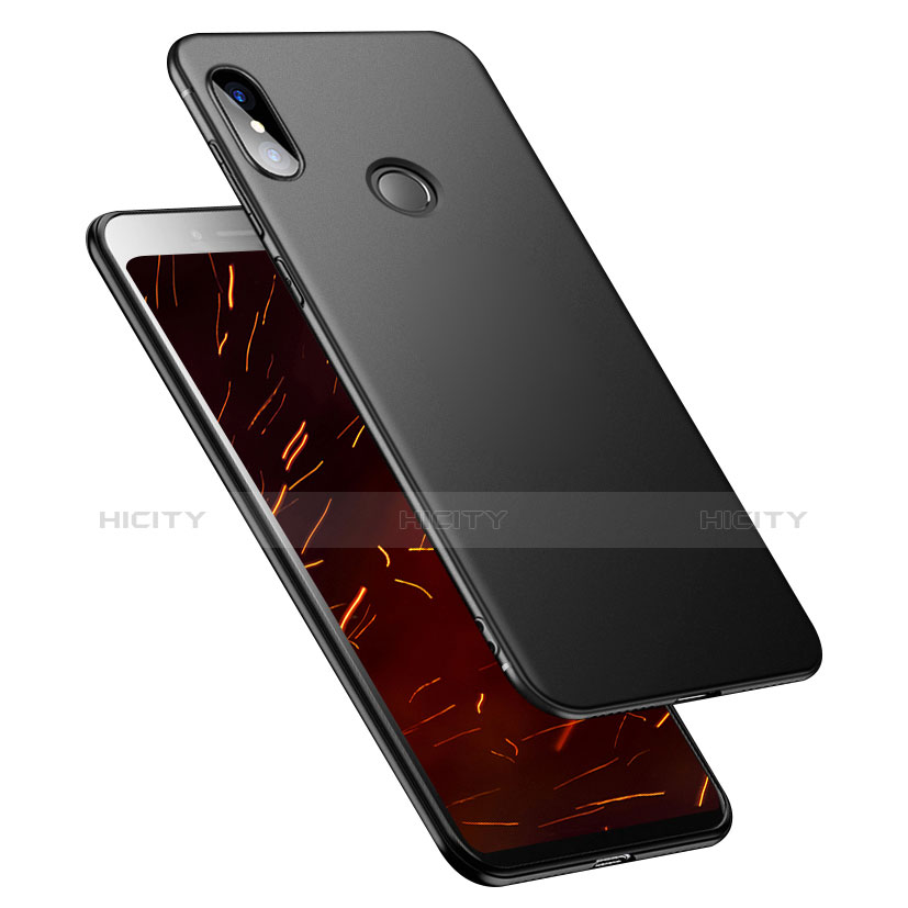 Silikon Hülle Handyhülle Ultra Dünn Schutzhülle S04 für Xiaomi Redmi S2 Schwarz